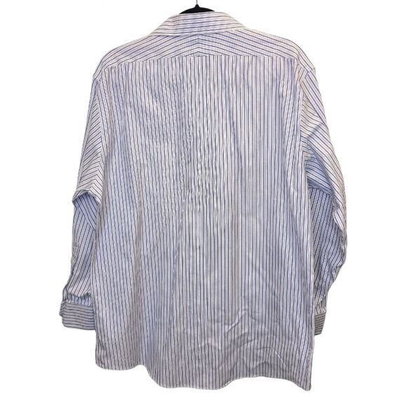 Brooks Brothers Mens Striped Regent Fit Supima Cotton Button Up Shirt 16.5-33 - Picture 5 of 13